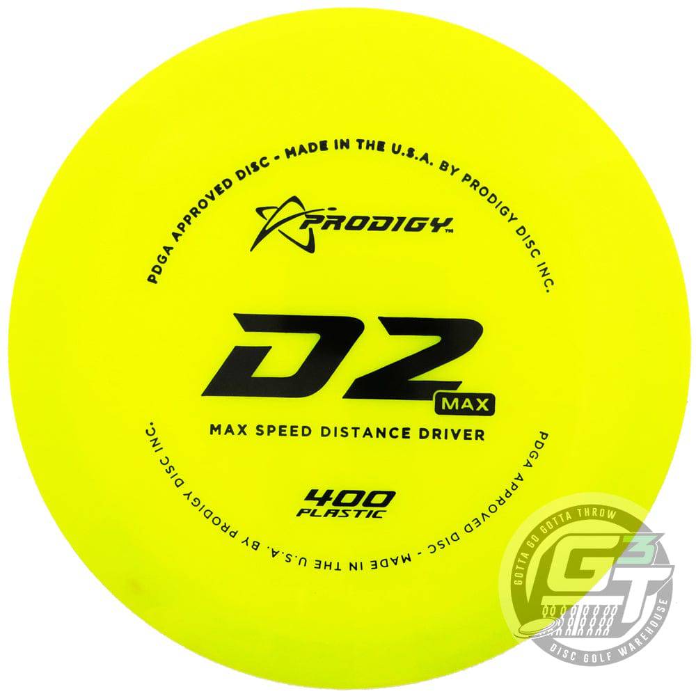 Prodigy Disc Golf Disc Prodigy 400 Series D2 Max Distance Driver Golf Disc