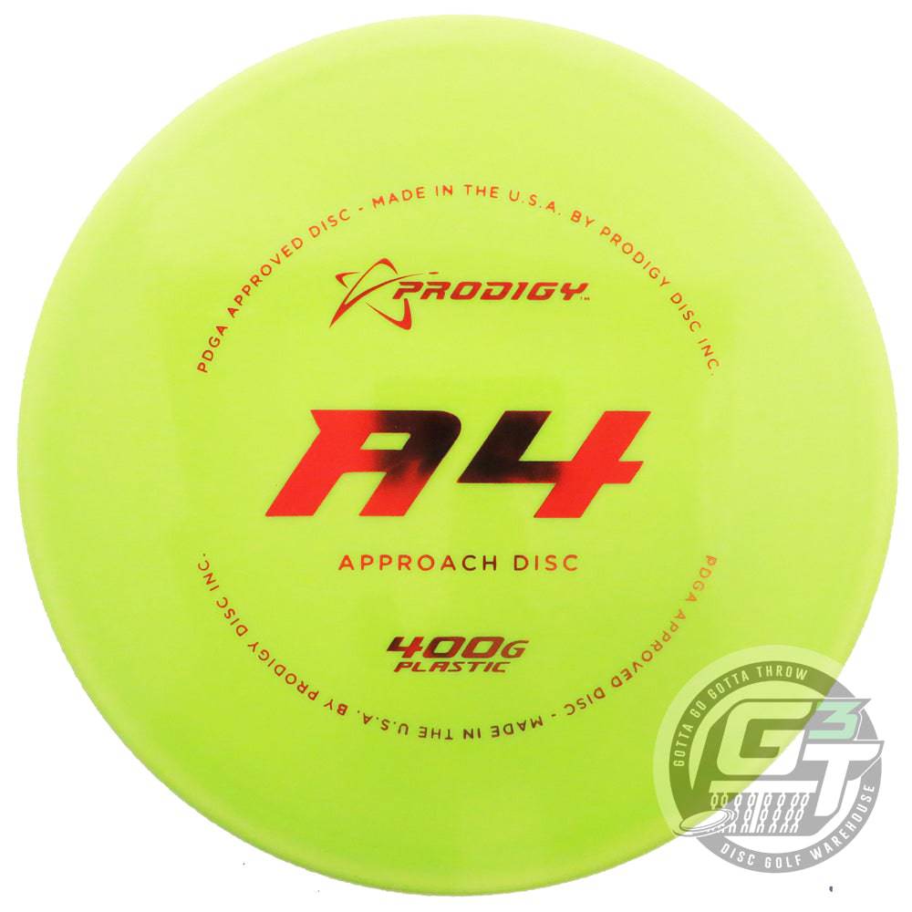 Prodigy Disc Golf Disc Prodigy 400G Series A4 Approach Midrange Golf Disc