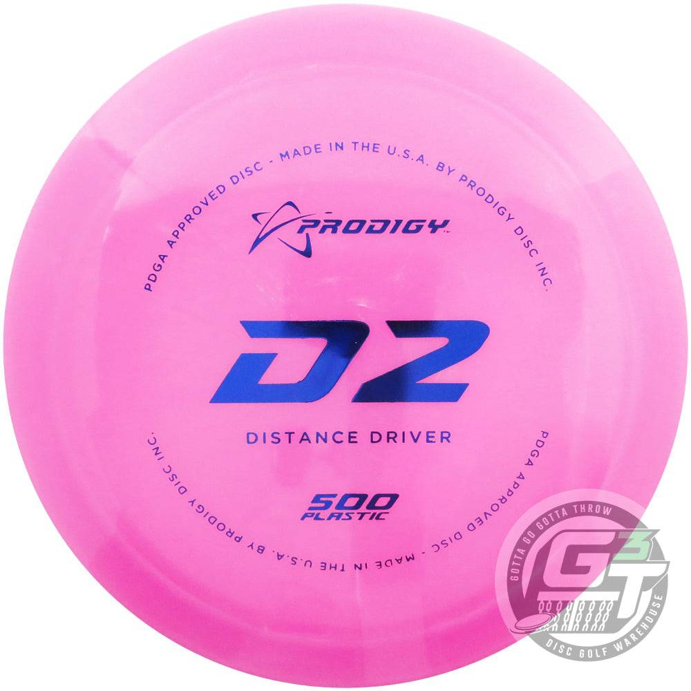 Prodigy Disc Golf Disc Prodigy 500 Series D2 Distance Driver Golf Disc