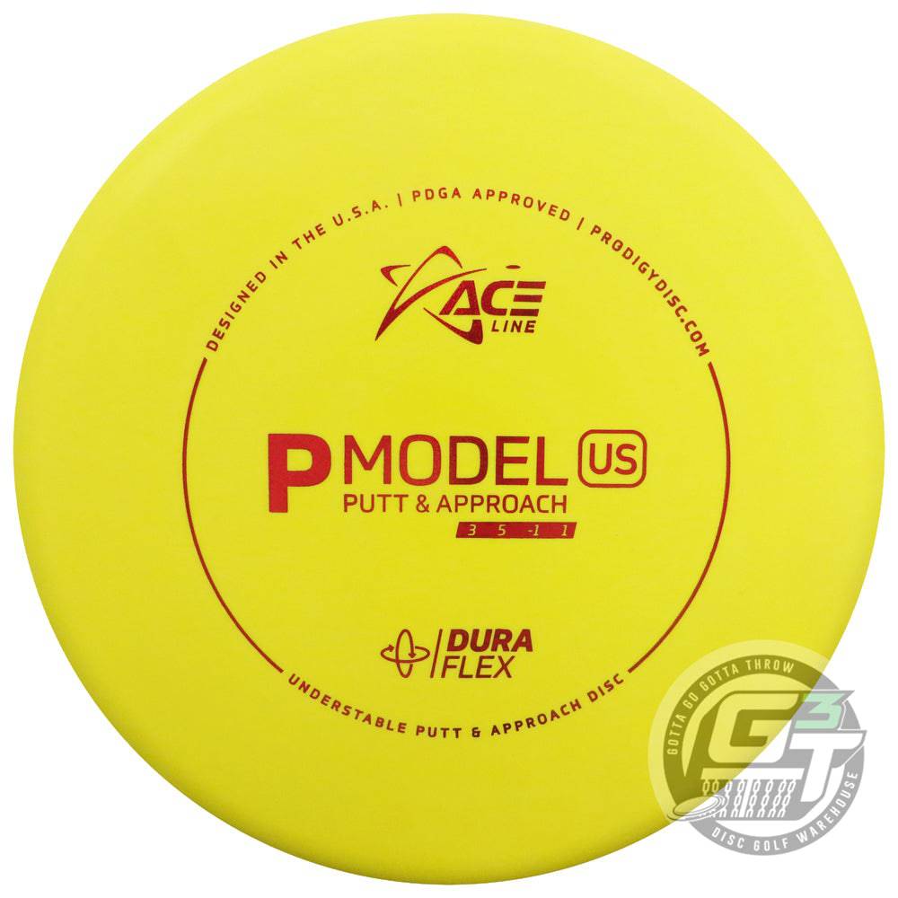 Prodigy Disc Golf Disc Prodigy Ace Line DuraFlex P Model US Putter Golf Disc