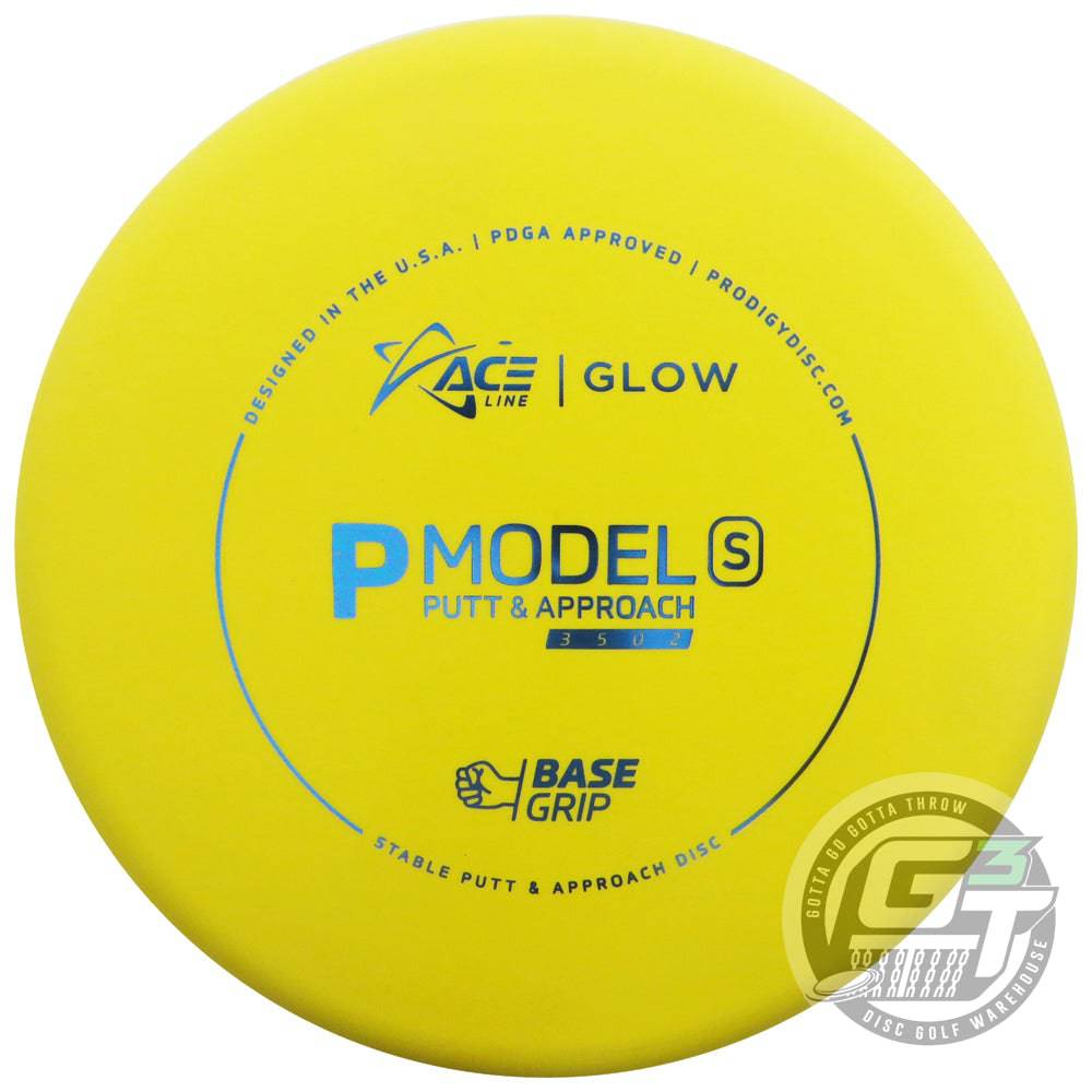 Prodigy Disc Golf Disc Prodigy Ace Line Glow Base Grip P Model S Putter Golf Disc