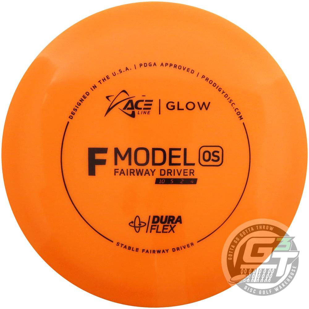Prodigy Disc Golf Disc Prodigy Ace Line Glow DuraFlex F Model OS Fairway Driver Golf Disc
