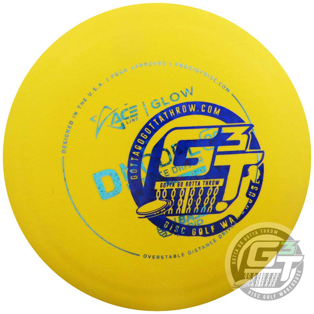 Prodigy Disc Golf Disc Prodigy Factory Second Ace Line Glow Base Grip D Model OS Distance Driver Golf Disc