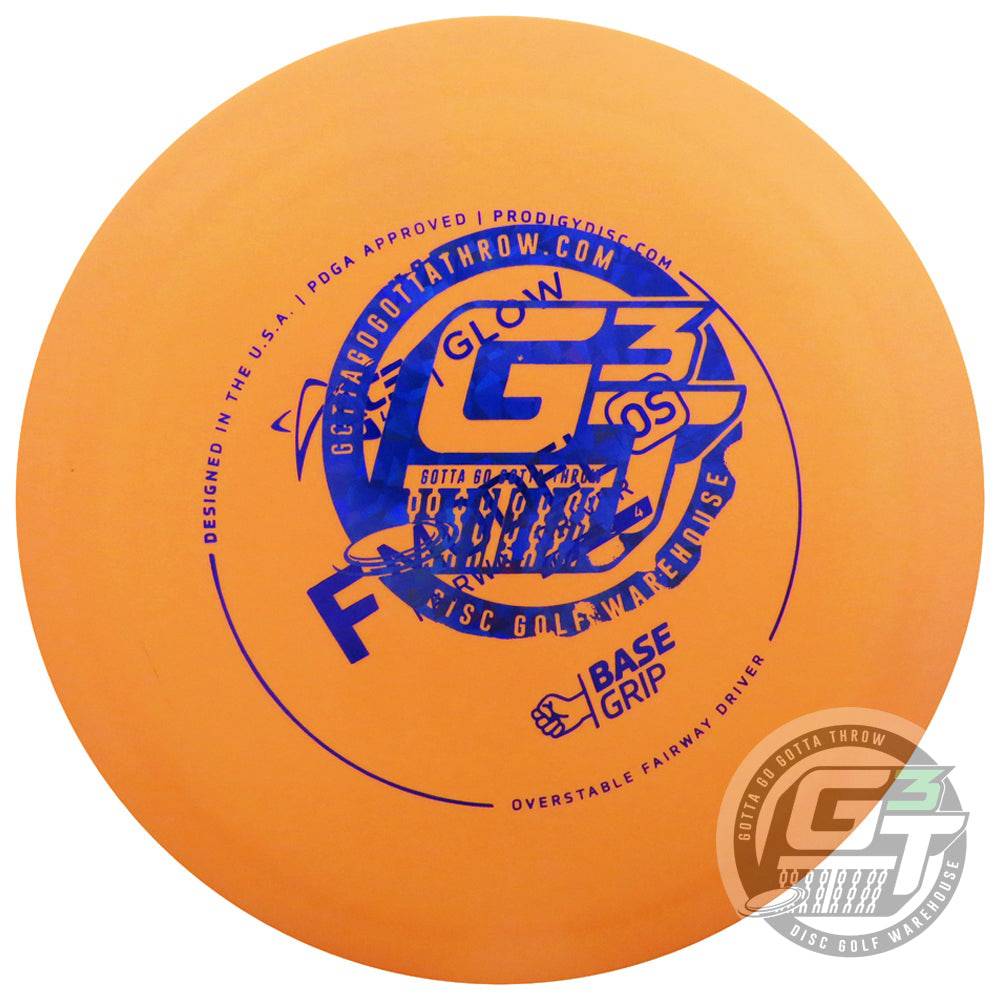 Prodigy Disc Golf Disc Prodigy Factory Second Ace Line Glow Base Grip F Model OS Fairway Driver Golf Disc
