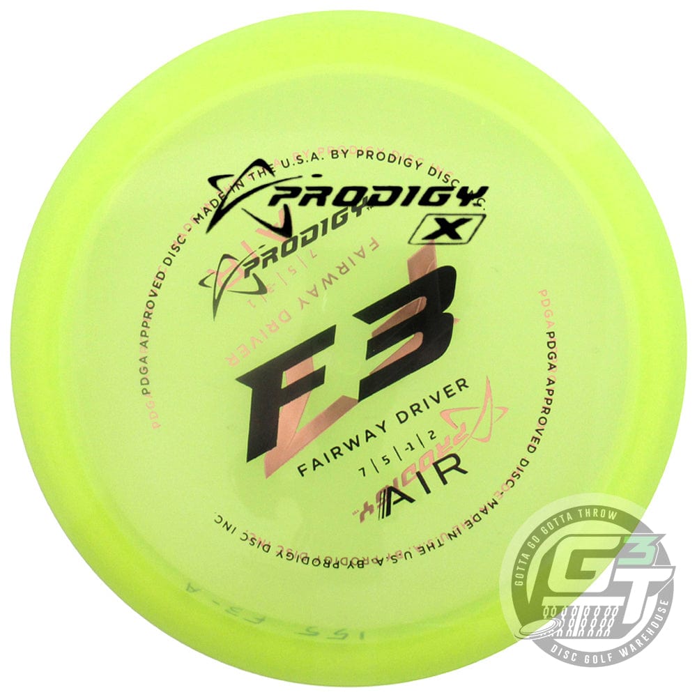 Prodigy Disc Golf Disc Prodigy Factory Second AIR Series F3 AIR Fairway Driver Golf Disc