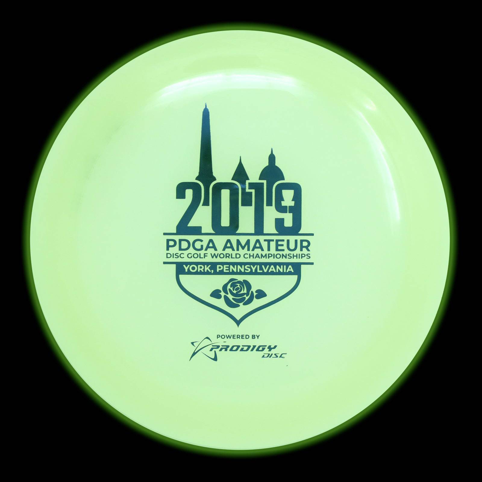 Prodigy Disc Golf Disc Prodigy Limited Edition 2019 Am Worlds 400 Glow Series D1 Max Distance Driver Golf Disc