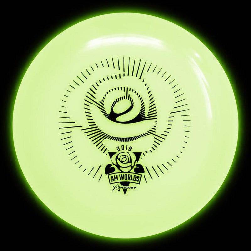 Prodigy Disc Golf Disc Prodigy Limited Edition 2019 Am Worlds 400 Glow Series D3 Max Distance Driver Golf Disc