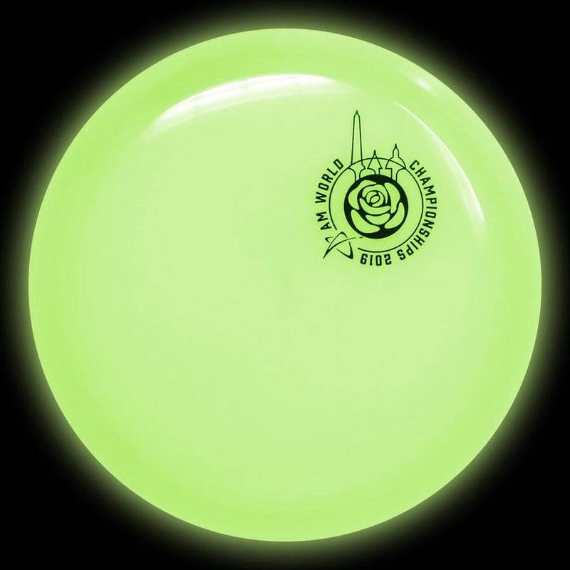 Prodigy Disc Golf Disc 170-176g Prodigy Limited Edition 2019 Am Worlds 400 Glow Series H4 V2 Hybrid Fairway Driver Golf Disc