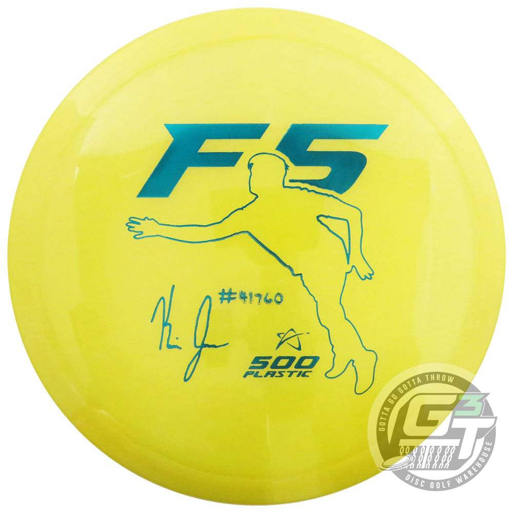 Prodigy Disc Golf Disc 170-176g Prodigy Limited Edition 2021 Signature Series Kevin Jones 500 Series F5 Fairway Driver Golf Disc
