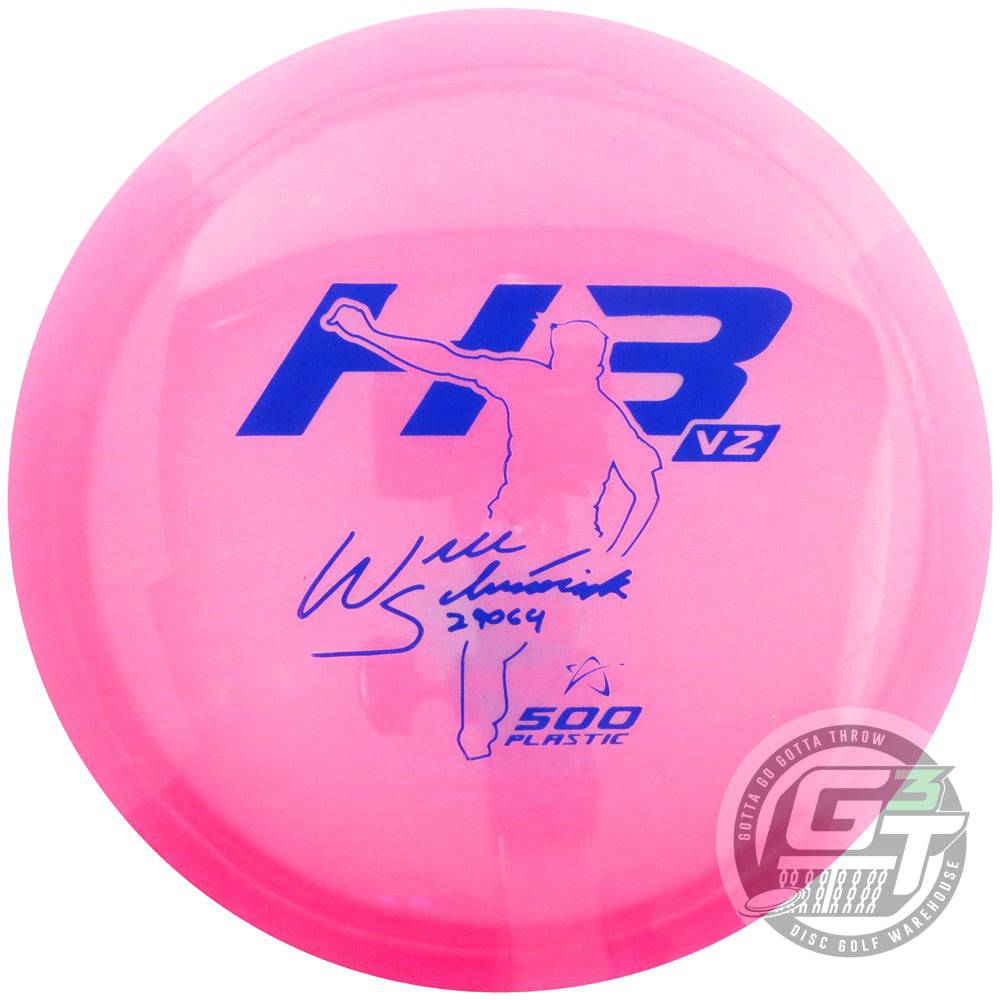 Prodigy Disc Golf Disc 170-176g Prodigy Limited Edition 2021 Signature Series Will Schusterick 500 Series H3 V2 Hybrid Fairway Driver Golf Disc