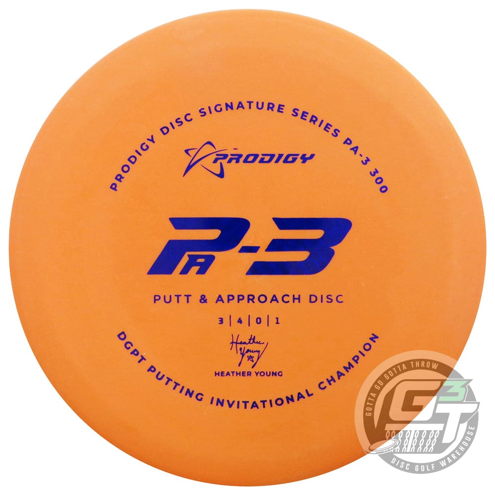 Prodigy Disc Golf Disc 170-174g Prodigy Limited Edition 2022 Signature Series Heather Young 300 Series PA3 Putter Golf Disc