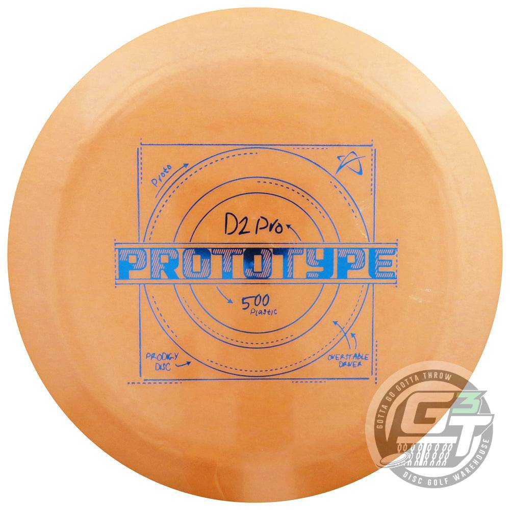 Prodigy Disc Golf Disc Prodigy Limited Edition Prototype 500 Series D2 Pro Distance Driver Golf Disc