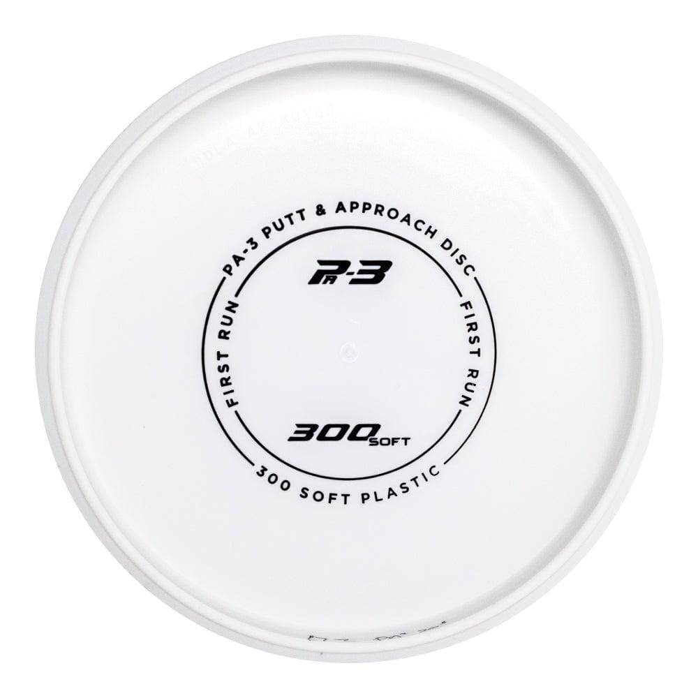 Prodigy Disc Golf Disc 170-174g / White Prodigy SE First Run 300 Soft Series PA3 Putter Golf Disc