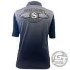 Streamline Discs Apparel Streamline Discs Stripes Sublimated Short Sleeve Performance Disc Golf Polo Shirt