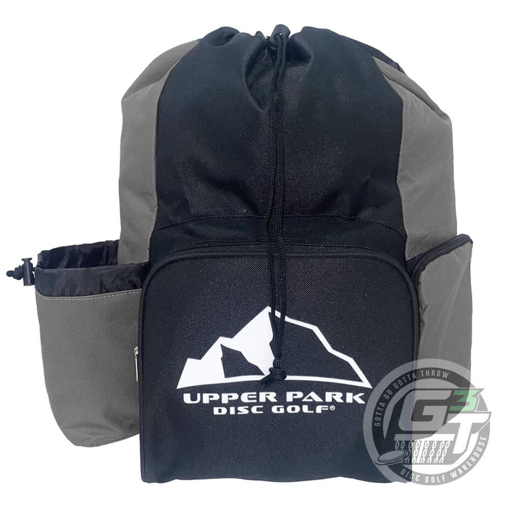 Upper Park Disc Golf Bag Gray Upper Park Disc Golf The Draw Backpack Disc Golf Bag