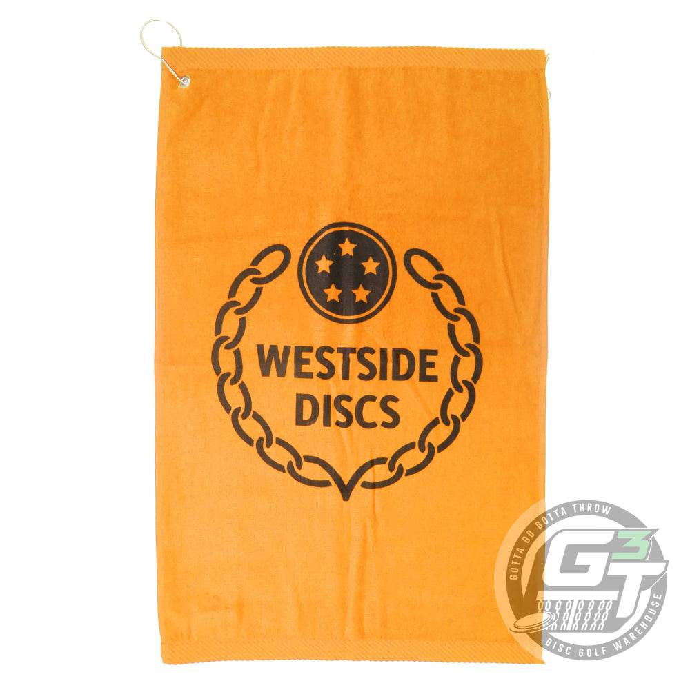 Westside Discs Accessory Orange Westside Discs Logo Disc Golf Towel