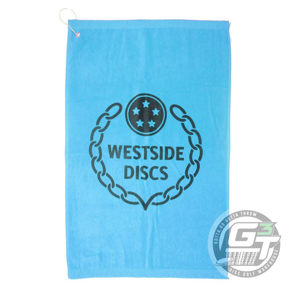 Westside Discs Accessory Teal Westside Discs Logo Disc Golf Towel