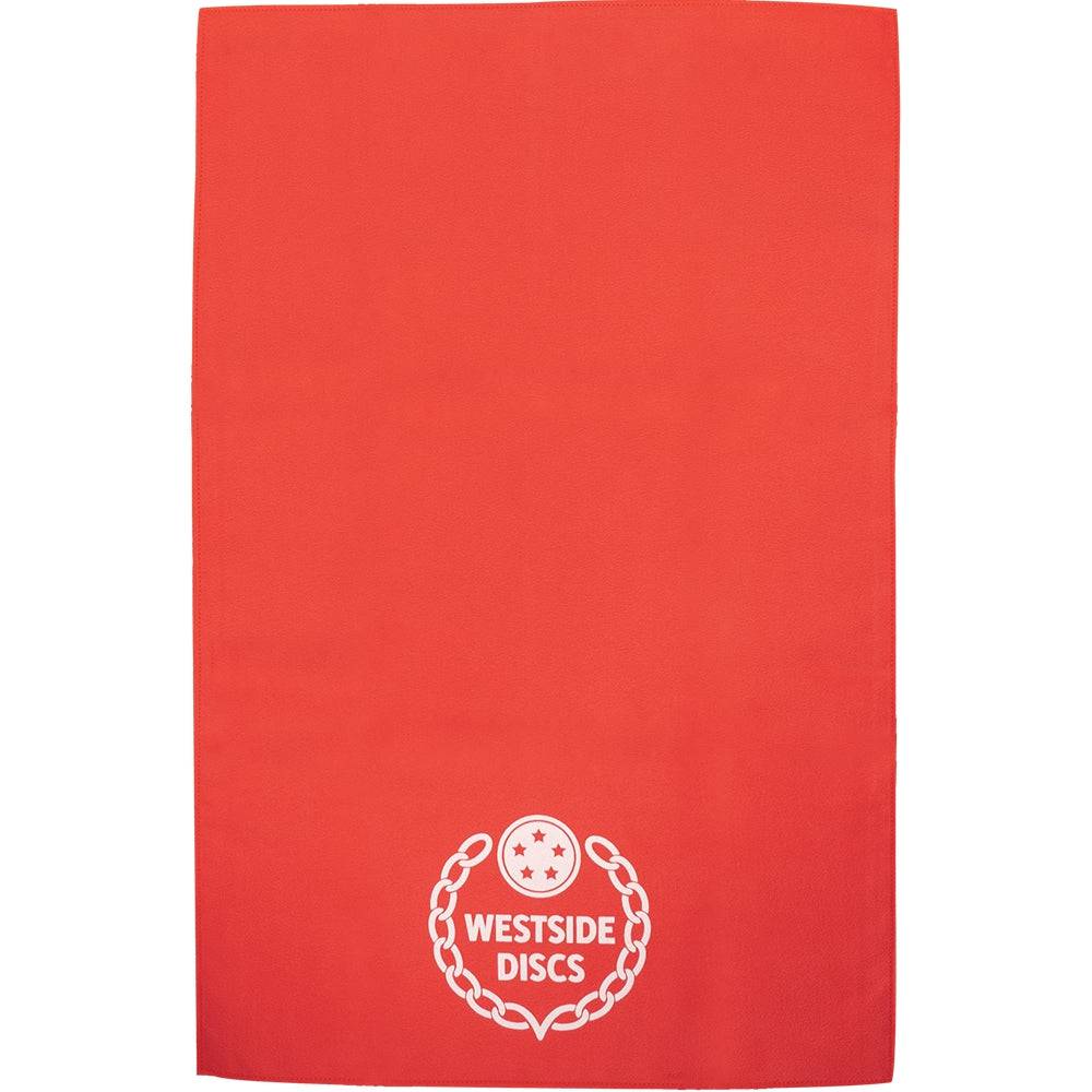 Westside Discs Accessory Red Westside Discs Logo Microfiber Disc Golf Towel