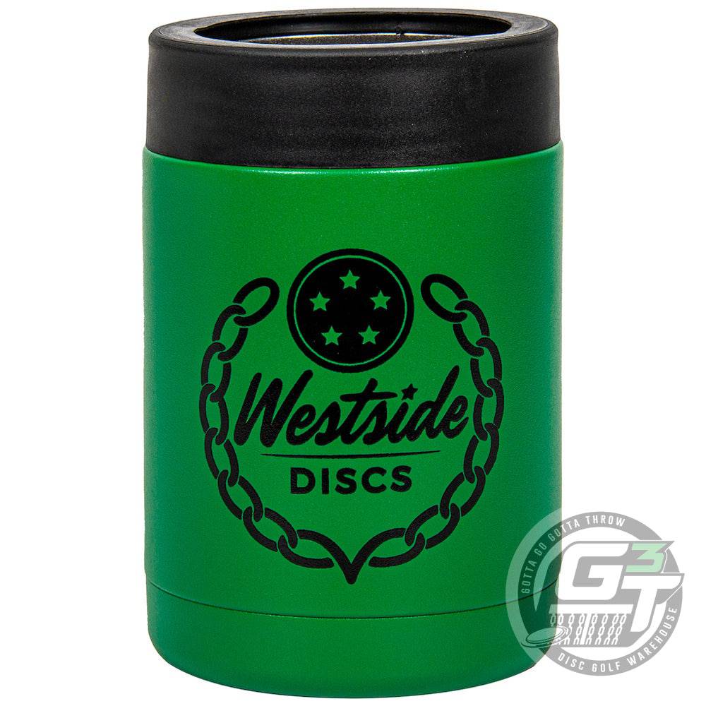 Westside Discs Accessory Green Westside Discs Logo Stainless Steel Can Keeper Insulated Beverage Cooler
