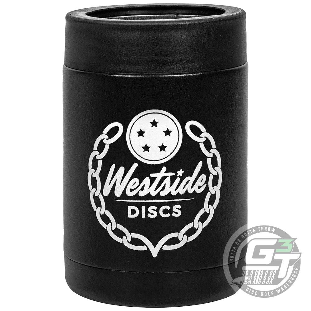 Westside Discs Accessory Black Westside Discs Logo Stainless Steel Can Keeper Insulated Beverage Cooler