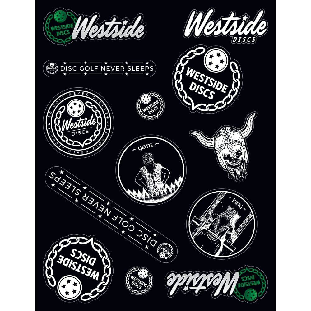 Westside Discs Sticker Sheet – Gotta Go Gotta Throw
