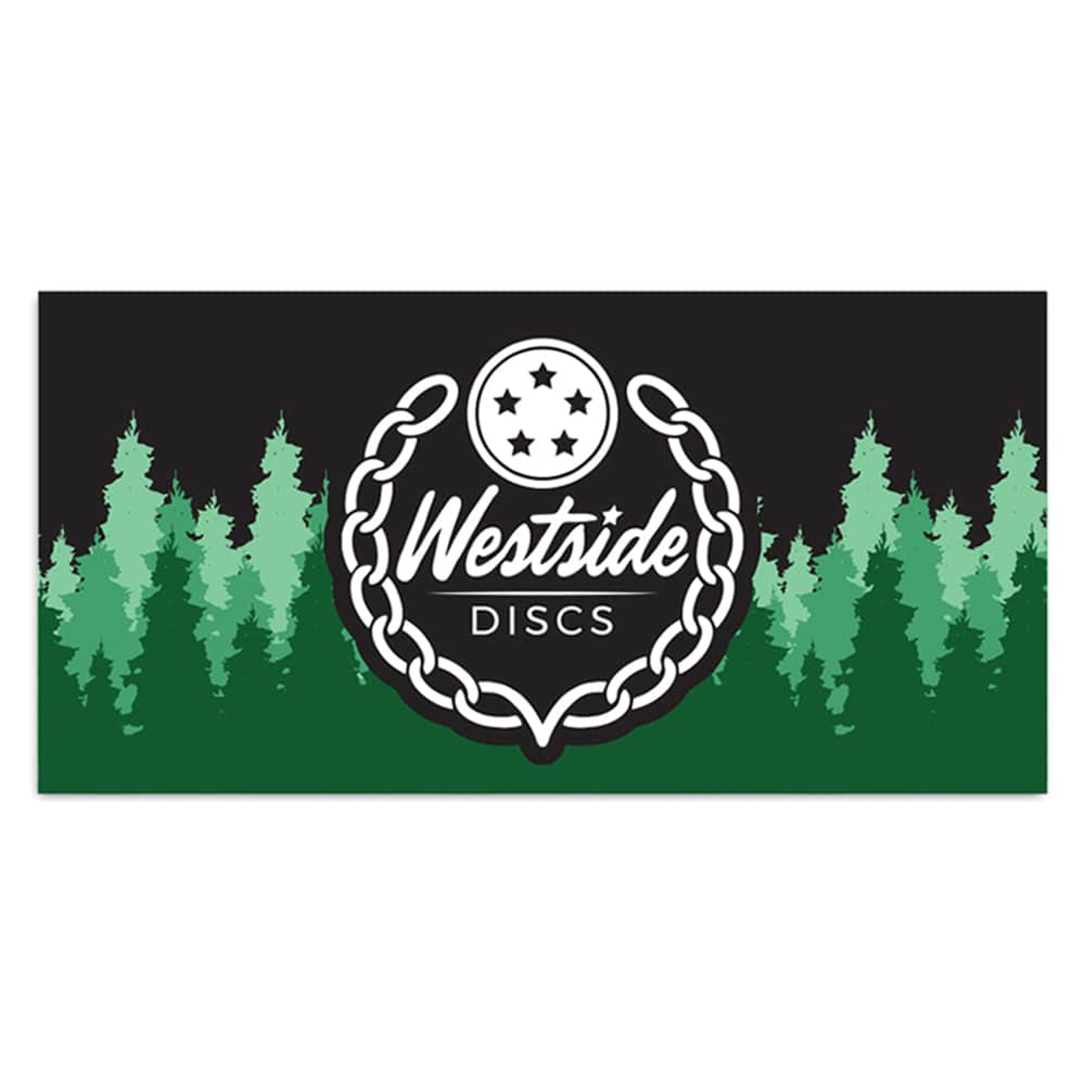 Westside Discs Accessory Westside Discs Trees 4' x 2' Fabric Banner