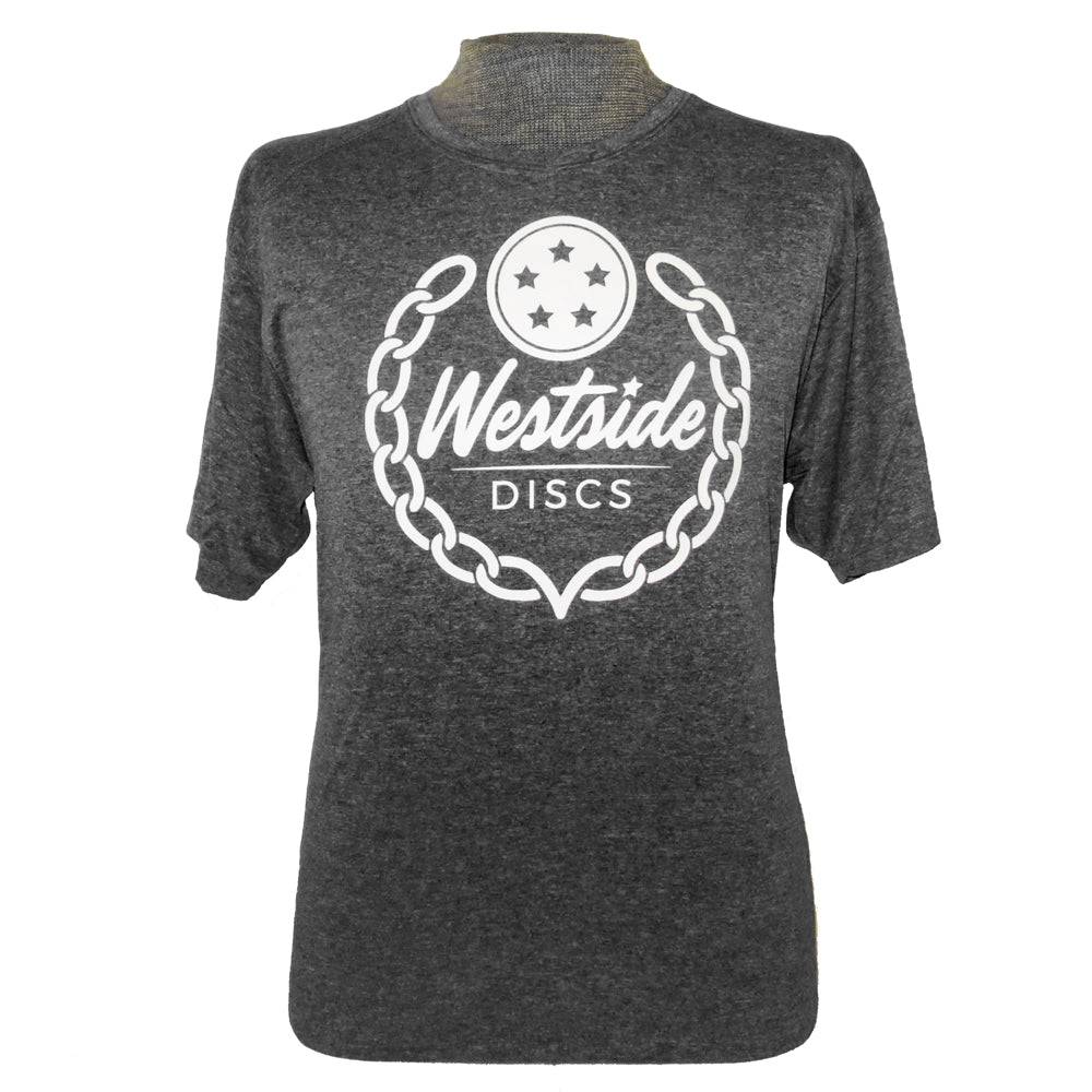 Westside Discs Apparel M / Black Westside Discs Logo Dri-Fit Short Sleeve Performance Disc Golf T-Shirt