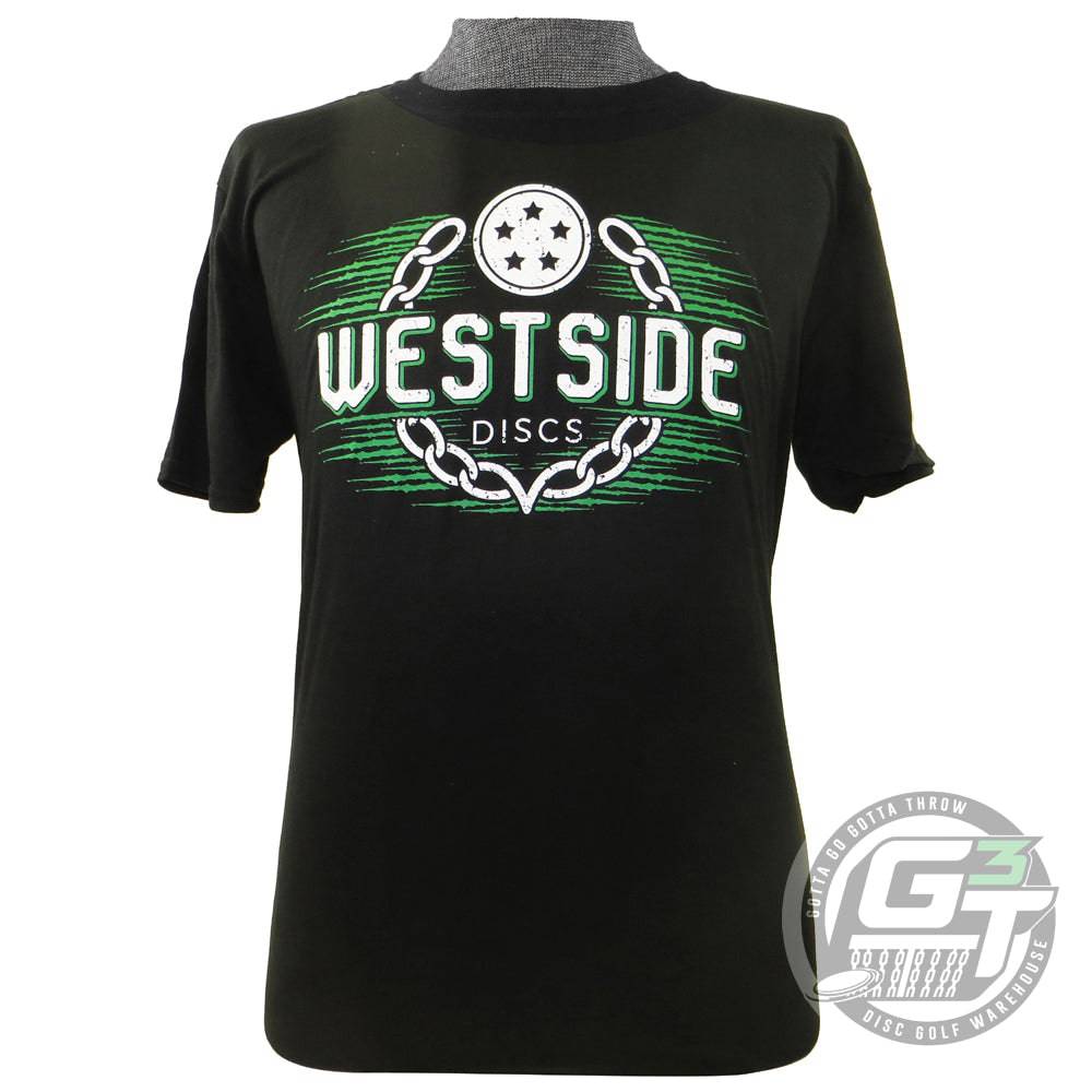 Westside Discs Apparel M / Black Westside Discs NameSake Short Sleeve Disc Golf T-Shirt