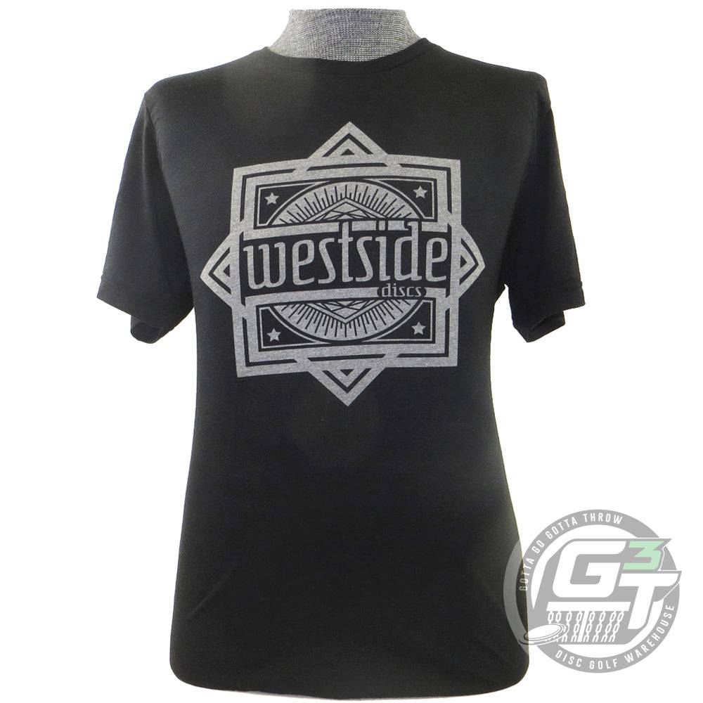 Westside Discs Apparel M / Black Westside Discs Star Short Sleeve Disc Golf T-Shirt