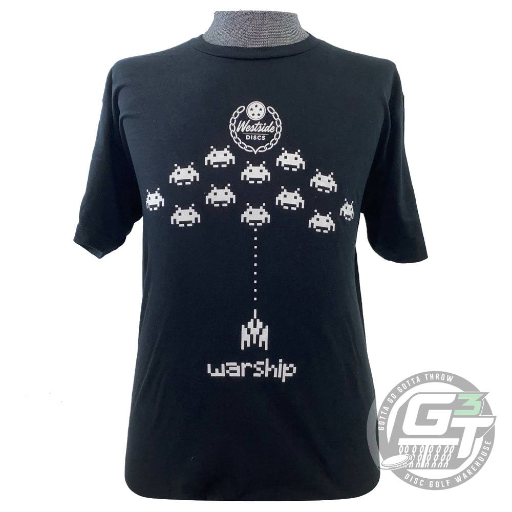 Westside Discs Apparel Westside Discs Warship 8-Bit Short Sleeve Disc Golf T-Shirt