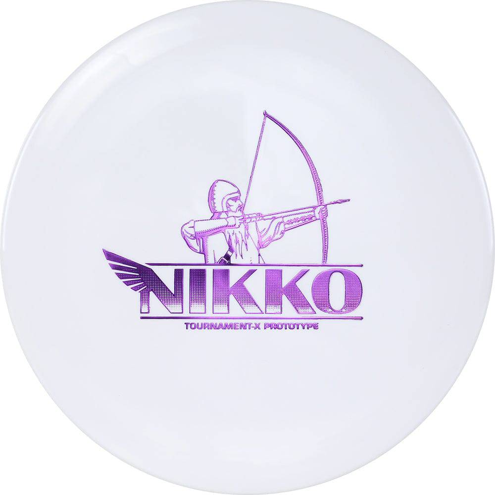 Westside Discs Golf Disc Westside Limited Edition 2020 Team Series Nikko Locastro Prototype Tournament-X Longbowman Fairway Driver Golf Disc