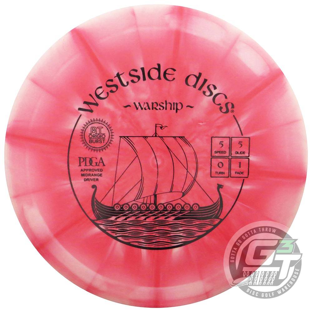 Westside Discs Golf Disc Westside Misprint Origio Burst Warship Midrange Golf Disc