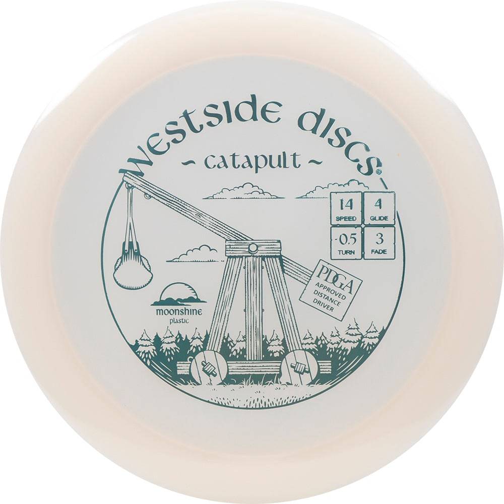 Westside Discs Golf Disc Westside Moonshine Glow VIP Catapult Distance Driver Golf Disc