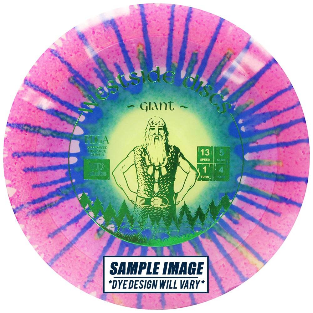 Westside Discs Golf Disc Westside MyDye VIP Giant Distance Driver Golf Disc