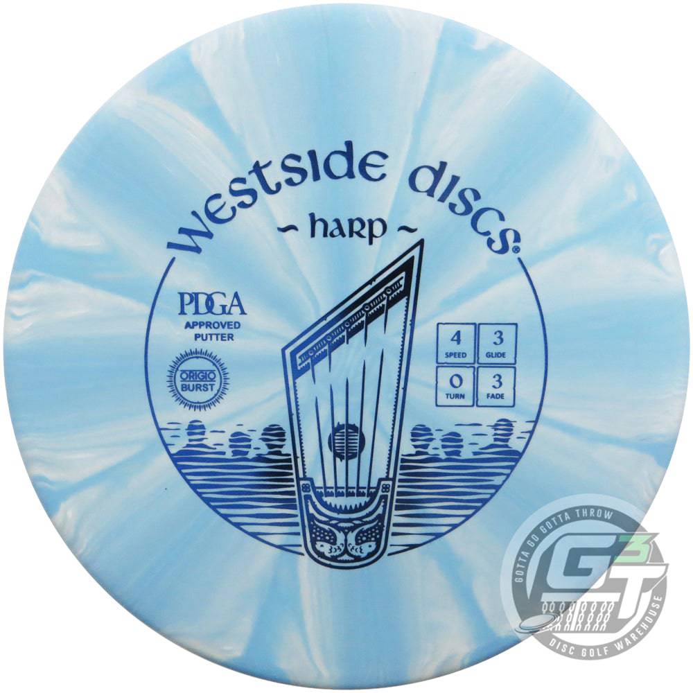 Westside Discs Golf Disc Westside Origio Burst Harp Putter Golf Disc