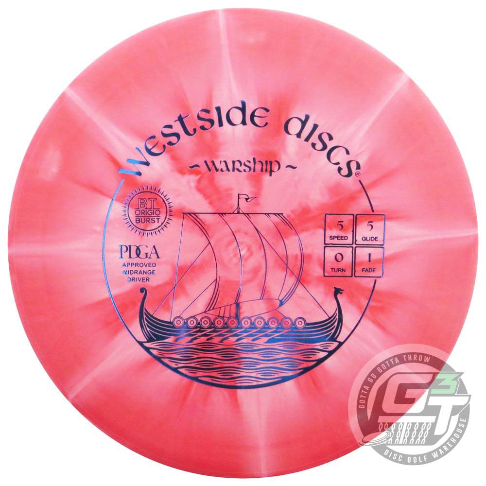 Westside Discs Golf Disc Westside Origio Burst Warship Midrange Golf Disc