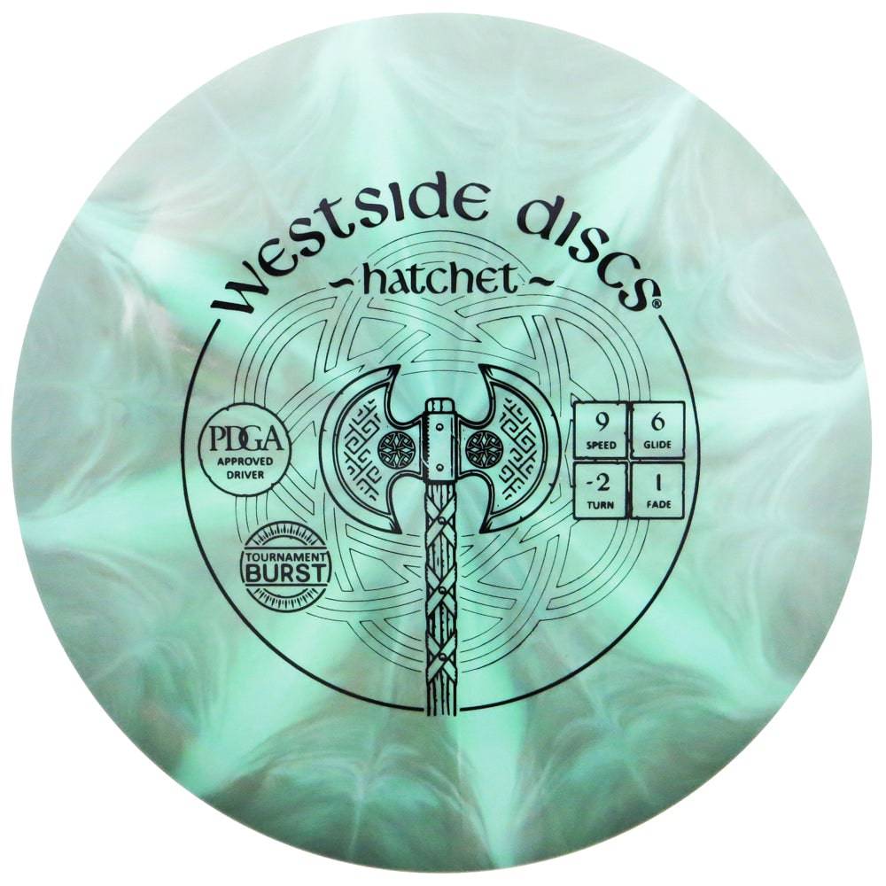 Westside Discs Golf Disc Westside Tournament Burst Hatchet Fairway Driver Golf Disc