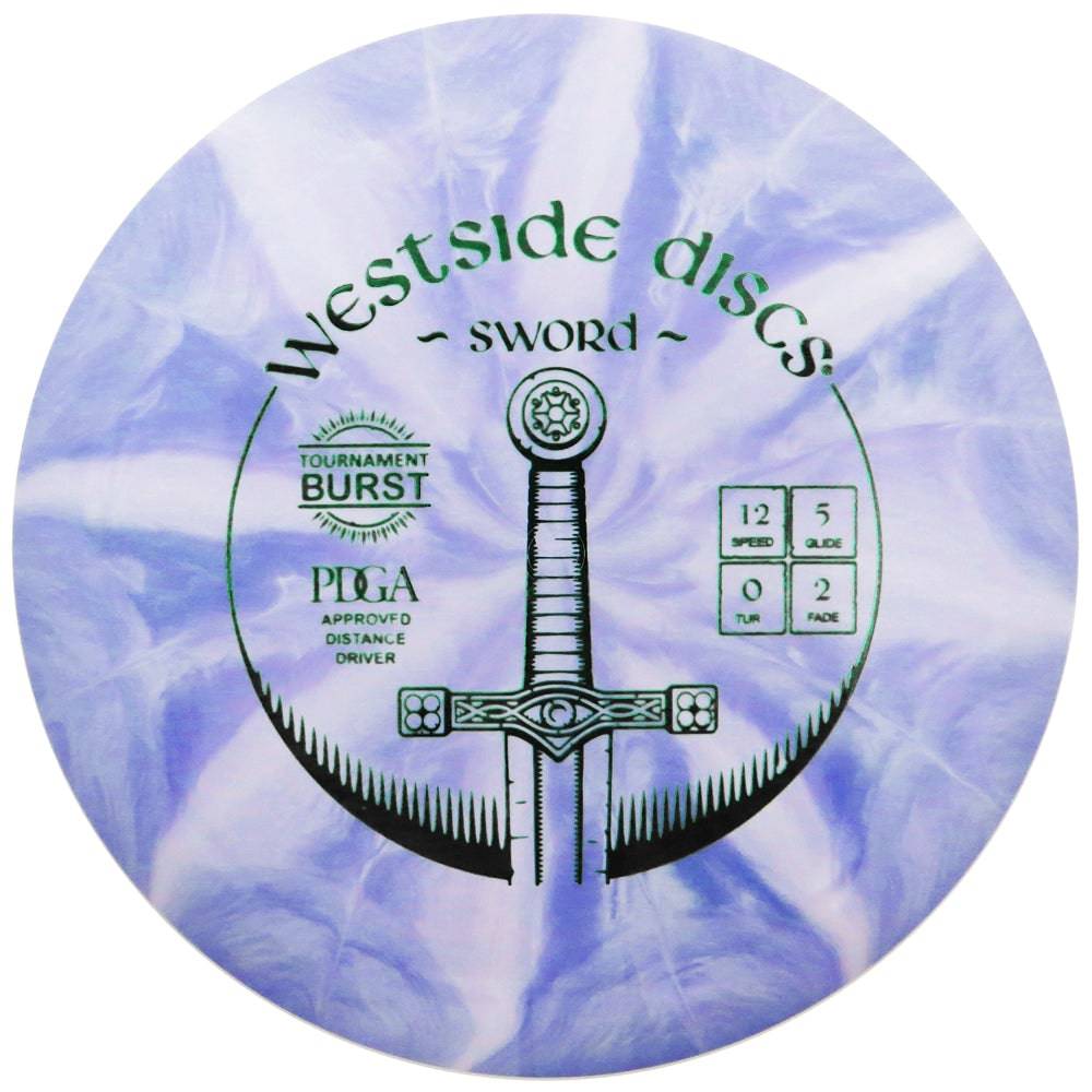 Westside Discs Golf Disc Westside Tournament Burst Sword Distance Driver Golf Disc