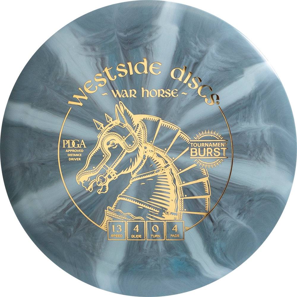 Westside Discs Golf Disc Westside Tournament Burst War Horse Distance Driver Golf Disc