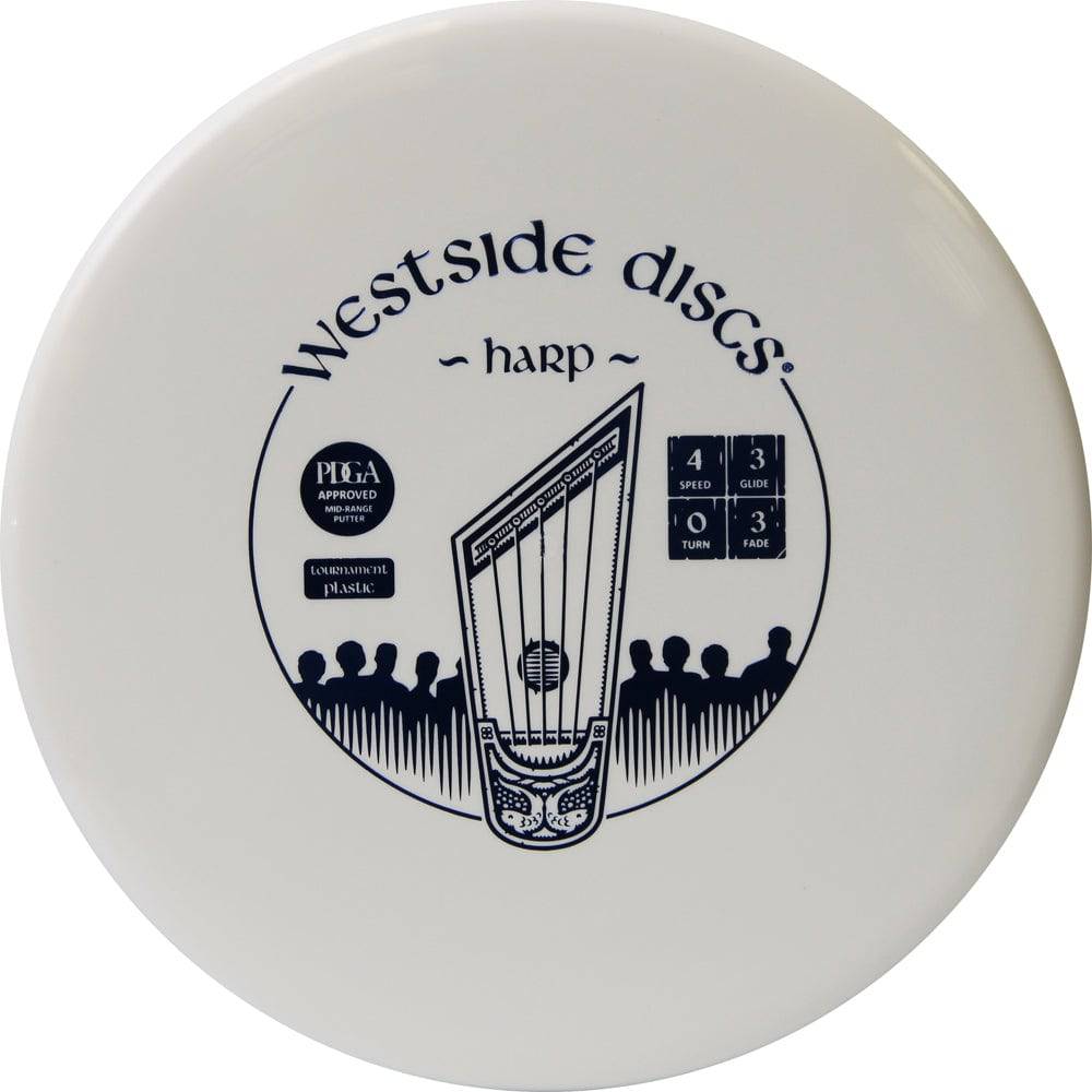 Westside Discs Golf Disc Westside Tournament Harp Putter Golf Disc