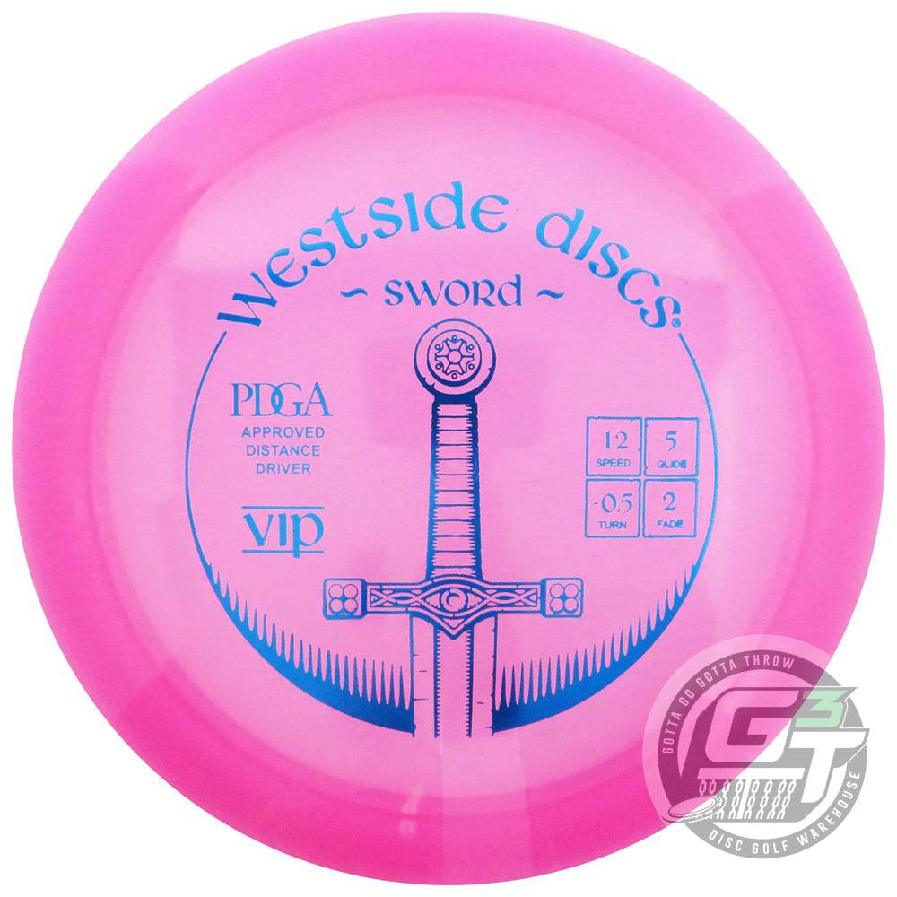 Westside Discs Golf Disc Westside VIP Sword Distance Driver Golf Disc