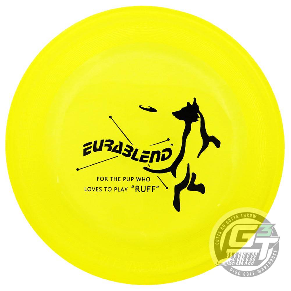 Wham-O Ultimate Yellow Wham-O Eurablend Fastback Frisbee High Durability Dog & Catch Disc