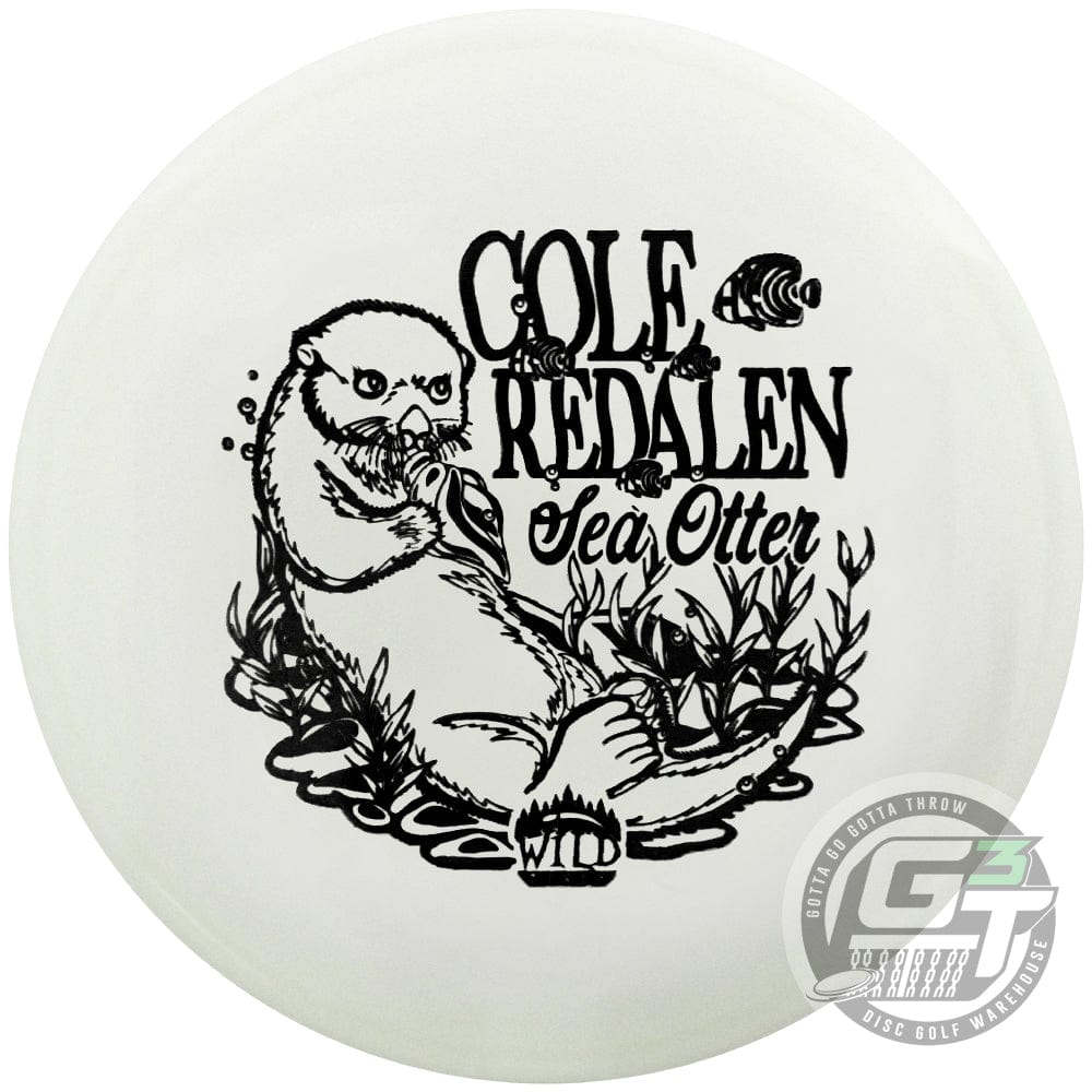Wild Discs Golf Disc Wild Discs Limited Edition Cole Redalen Nuclear Glow Sea Otter Putter Golf Disc