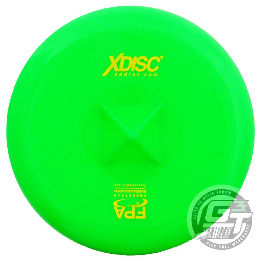 XDisc Ultimate Green XDisc Model F1 127g Freestyle Catch Disc