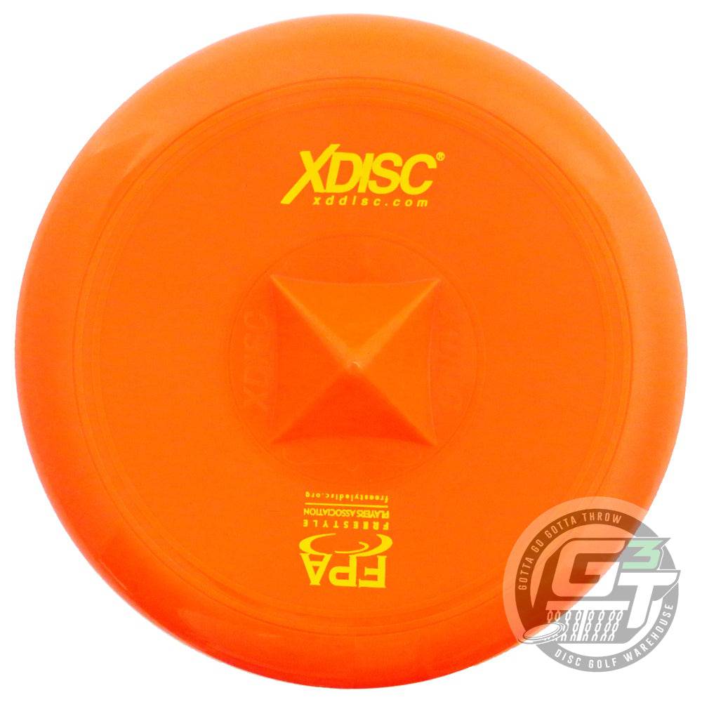 XDisc Ultimate Orange XDisc Model F1 127g Freestyle Catch Disc