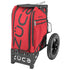 ZUCA Cart Black / Infrared (Red) ZUCA Disc Golf Cart – Black