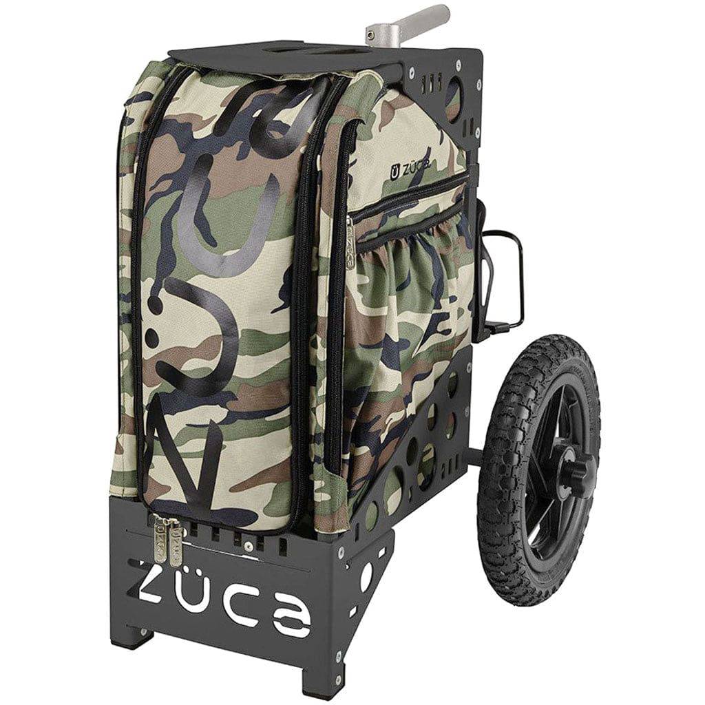 ZUCA Cart Black / Camo (Woodland Camo) ZUCA Disc Golf Cart – Black
