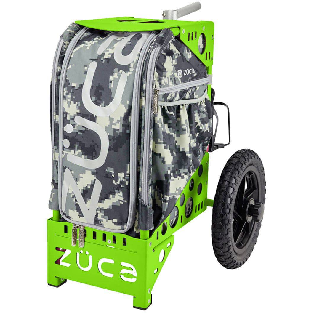 ZUCA Cart Green / Anaconda (Digital Camo) ZUCA Disc Golf Cart – Green