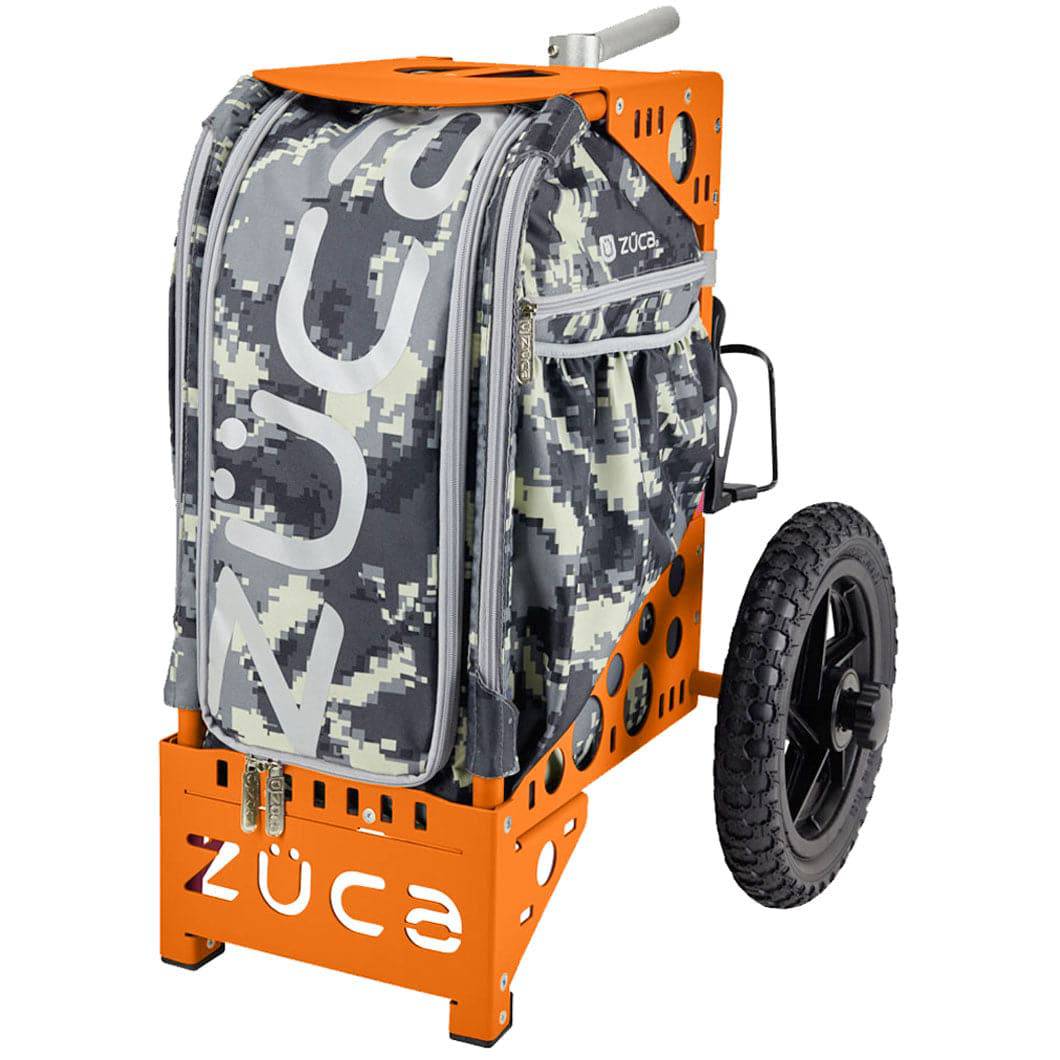 ZUCA Cart Orange / Anaconda (Digital Camo) ZUCA Disc Golf Cart – Orange