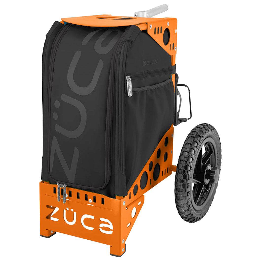 ZUCA Cart Orange / Covert (Black w/ Black) ZUCA Disc Golf Cart – Orange